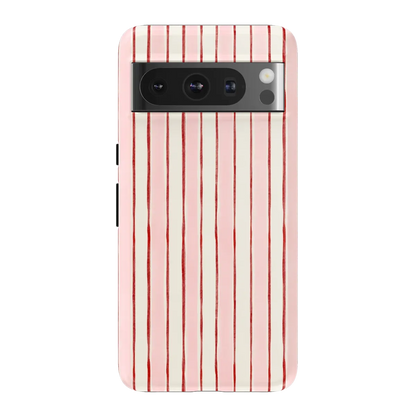 Pretty in Pastel | Blush Stripes Case