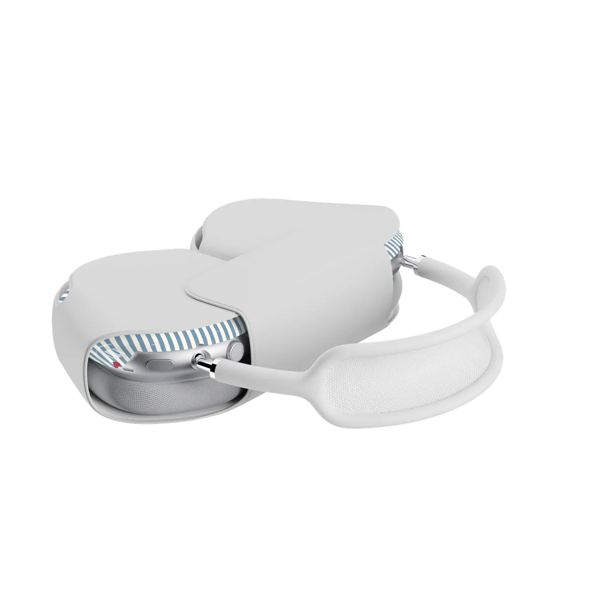 Love Lines | Blue Stripes AirPods Max Case