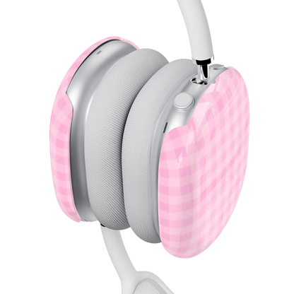 Sweet Jam | Light Pink Gingham AirPods Max Case