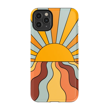 Shine On | Retro Sunset Case