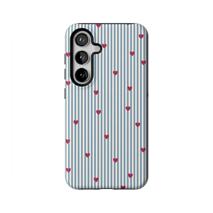 Love Lines | Blue Stripes Case