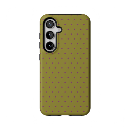 On the Dot | Moss & Plum Dots Case