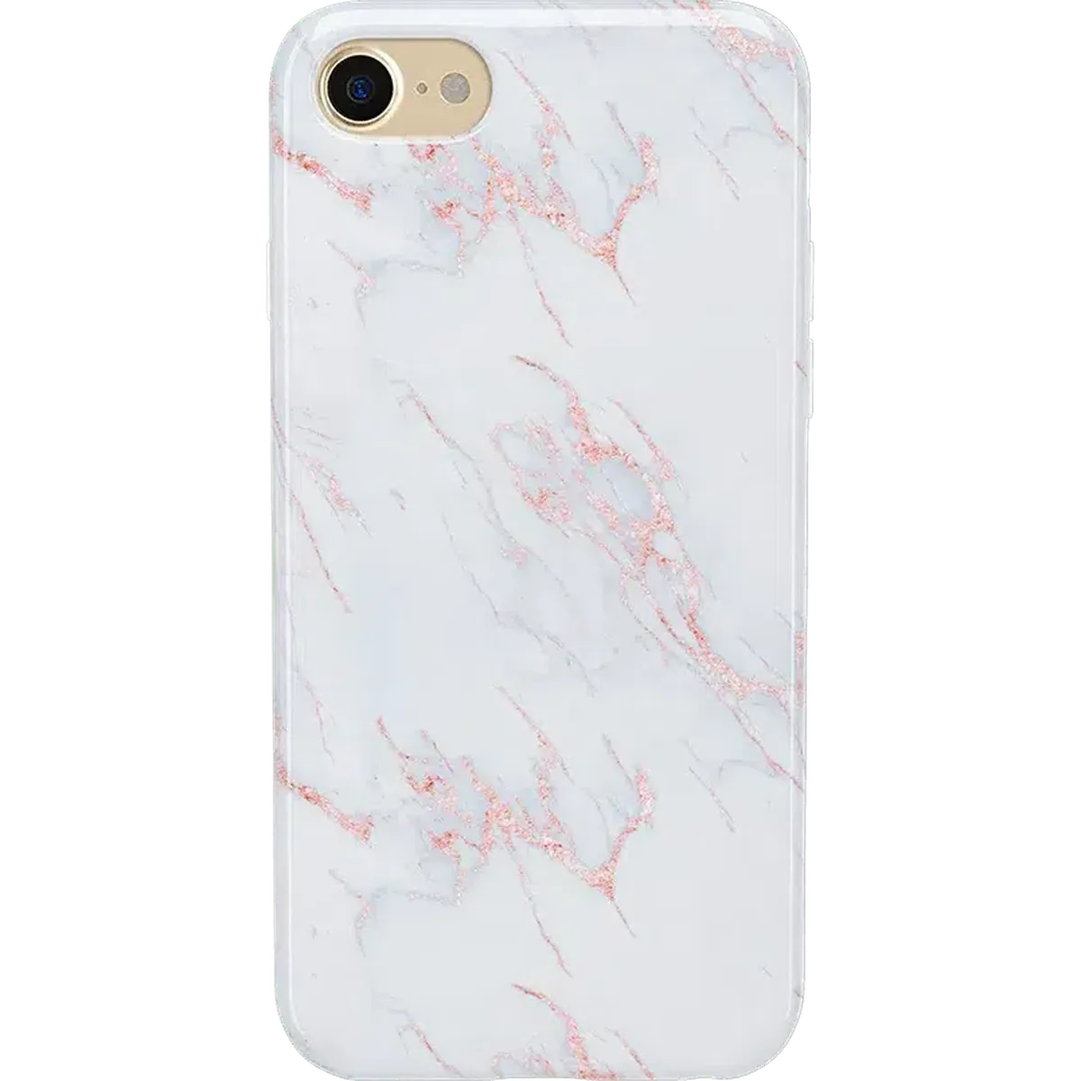 Subtle Blush | White and Pink Marble Case