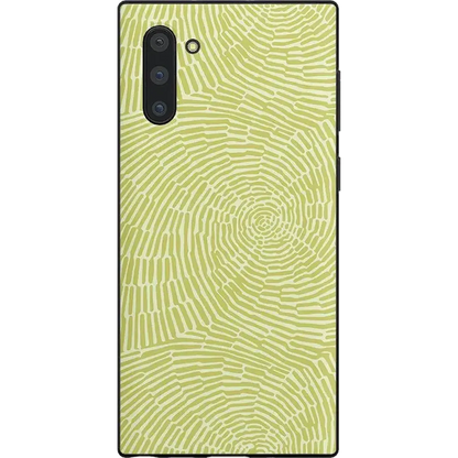 Swirl Away | Tea Green Geometric Samsung Case