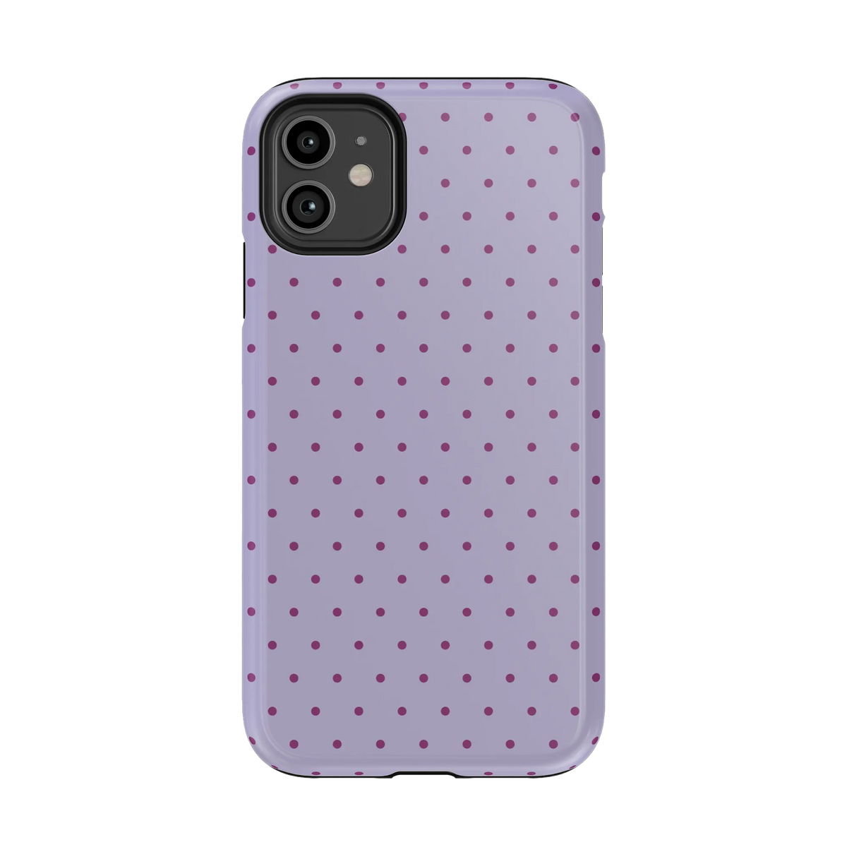 On the Dot | Purple & Plum Polka Dot Case