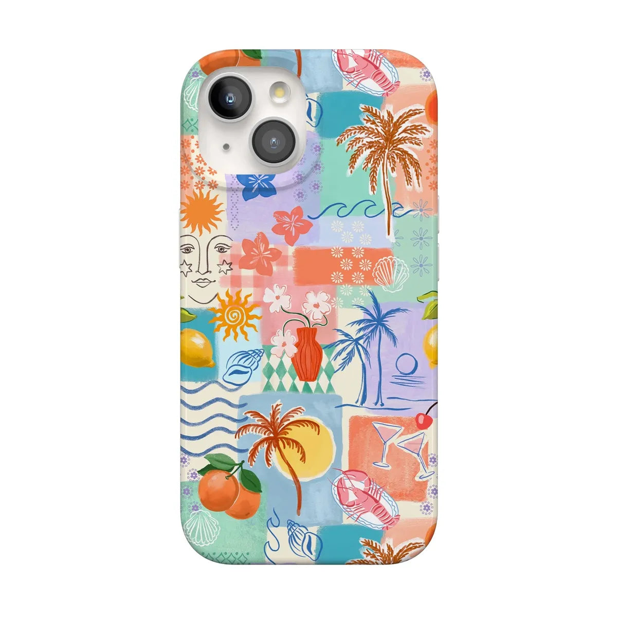 Tropical Heat | Beachy Collage Case