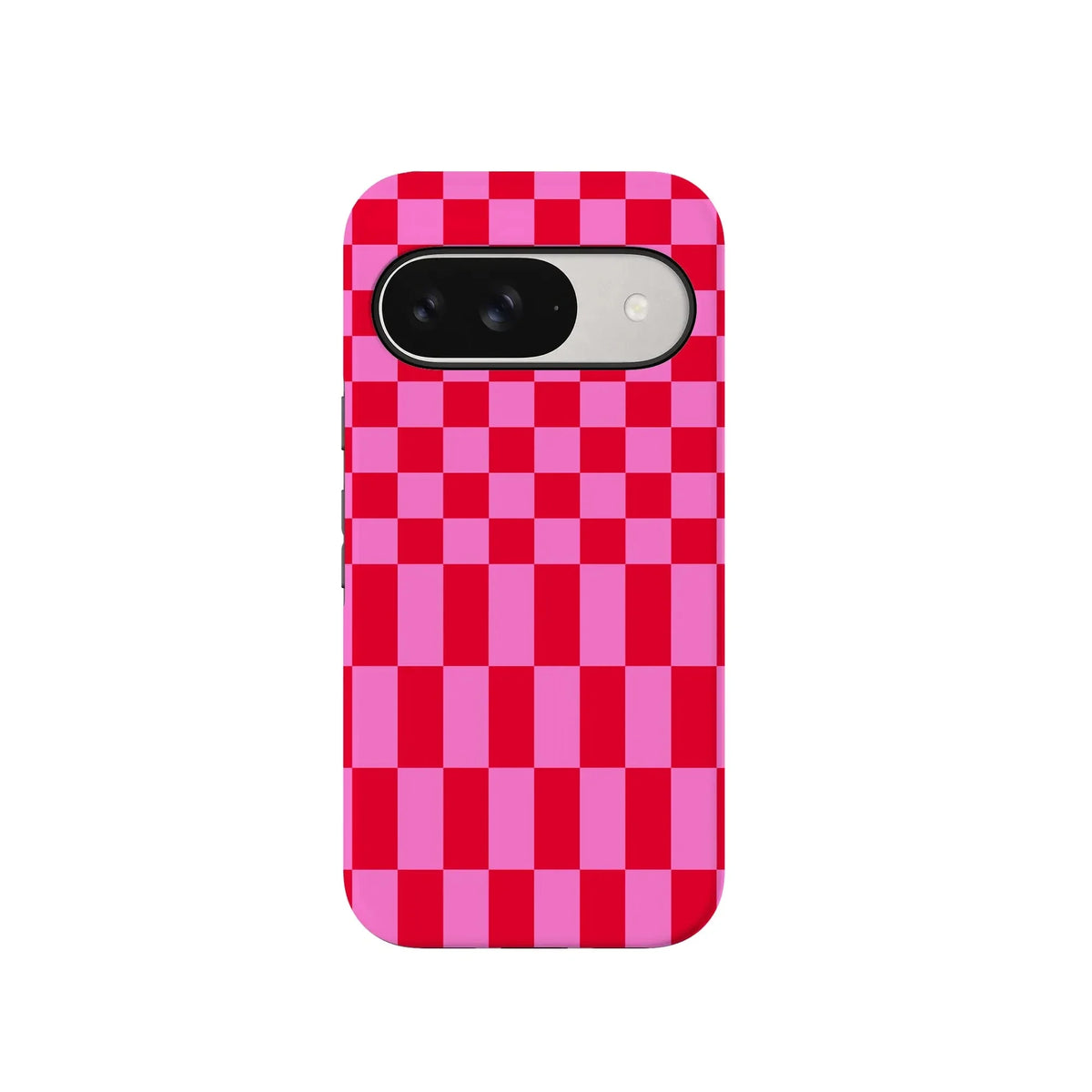 Vibe Check | Pink Checkerboard Case