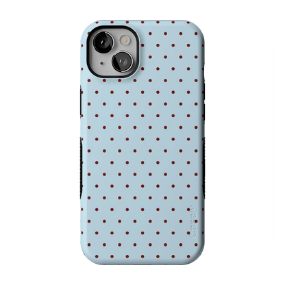 On the Dot | Blue Polka Dot Case