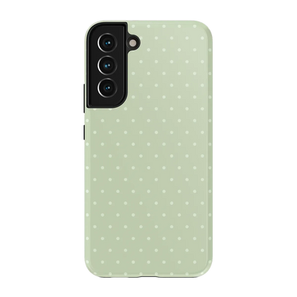 On the Dot | Green Polka Dot Case