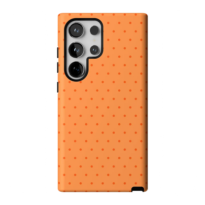 On the Dot | Orange Polka Dot Case