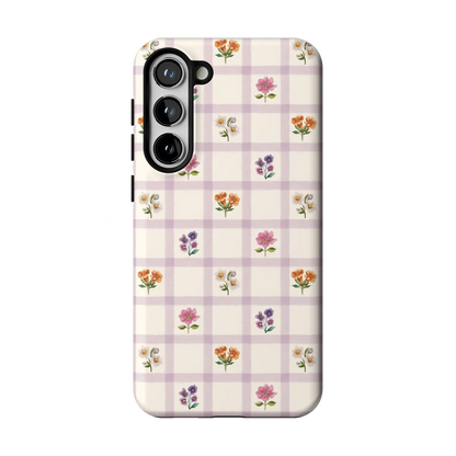 Meadow Check | Floral Gingham Case